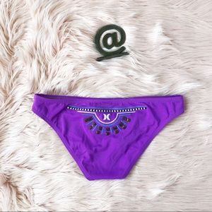 Hurley | Purple Studded Bikini Bottoms